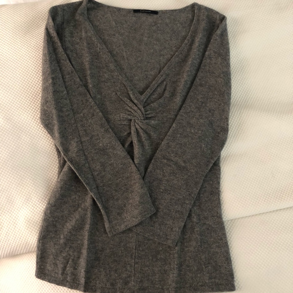 Grey Tahari sweater